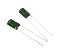 100PCS/LOT 2A182J 2A182 100V 0.0018UF 1.8nF Polyester Film Capacitor Capacitance