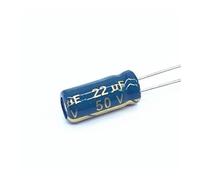 100pcs/lot 50V 22UF aluminum electrolytic capacitor size 5 * 11 22UF 20% RUAJOGYNVM