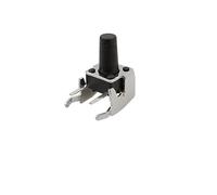 100Pcs/lot 6x6mm PCB Panel Momentary Tactile Tact Push Button Switch Right Angle With Stent 6x6x4.3/4.5/5/6/7/7.5/8/9/10mm IDGTTLDF(6x6x10mm)