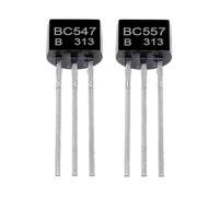 100PCS/LOT BC547 BC557 TO-92 50PCS BC547B+50PCS BC557B Bipolar Transistors - BJT Chip(BC547B BC557 Each 50)