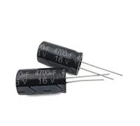100PCS/LOT Electrolytic capacitors 25V 4700UF Volume: 16 * 25mm NWPNLXEA