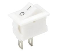 100pcs / lot KCD1-11-2P perforate 13.5 x 9 mm 2 pin ON - Off Small Boat Rocker Switch Power Switch KCD5-101(Blanc)
