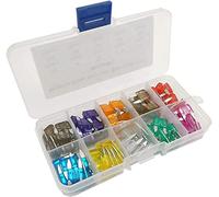 100pcs/lot Mini Auto Fuse 10 Value Car Fuse Blade Kit Assortment with Box 2A 3A 5A 7.5A 10A 15A 20A 25A 30A 35A Protected circuits