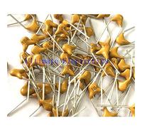 100pcs/lot Multilayer Ceramic Capacitor 0.1uF 104 50V 100nF 104M P=5.08mm Electronic Accessories