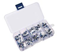 100Pcs/lot RM065 Carbon Film Horizontal Trimpot Potentiometer Assortment Kit 10 Values Variable Resistor 100 ohm-1M ohm Specialised accessories