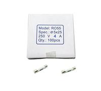 100pcs/lot Set Kit 5 * 25 MM 250V Fast Blow Ceramic Fuse 500mA 1A 2A 3A 4A 5A 6A 8A 10A 15A 16A 20A Fuses Eco-Friendly(4a)