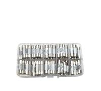 100pcs/lot Set Kit 6 * 25MM 250V Ceramic Fuse 1A 2A 3A 4A 5A 6A 8A 10A 15A 20A Fuses 6x25mm