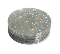 100pcs Love Themed Reflective Badges Films for Crafting and Personalizing Outfits Bags and Hat Permanent Symbol Covering Film