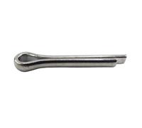 100Pcs M1.6 M2 to M6 GB91 304 Stainless Steel U Shape Type Spring Cotter Hair Pin Split Clamp Tractor Open Elastic Clip for Trucks(M3,80mm)