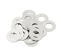 100pcs M3 M4 M5 M6 M7 M8 Stainless Steel Ultra Thin Flat Precision Adjusting Washer Gasket Shim 0.1/0.2/0.3/0.5mm For Screws Bolts(M3X5 (100pcs),0.5mm Thickness)