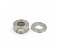 100pcs M5 1mm 304 stainless steel adjustment ultra-thin shims high precision(6.5x5x1mm)