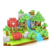 100PCS Magnetic Blocks-Build Magnetic Dark Castle Set,STEM Sensory Toys for Toddlers Gifts,Construction Toys for Kids Boys Girls Ages 3 4 5 6 7 8 9 10 Birthday Gift