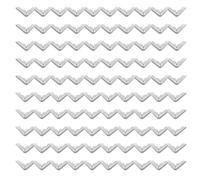 100Pcs Metal Album Corner Protectors Decorative Corner Guards for Memory Books and Photo Collection Book Vintage Metal Photo Corners