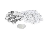 100PCS Metal Badge Pin Button Maker Parts 25-75MM, DIY Blank Badge Button Parts for Art Crafts Multipurpose(50mm)