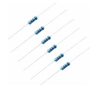 100pcs Metal Film Resistors 1/2 Watt 0.5W 10 12 15 18 20 22 24 27 30 33 36 39 43 47 51 56 62 68 75 82 91 K R E Ohm IDGTTLDF(20 Ohm)