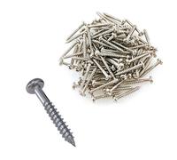 100Pcs Metal Pickup Frame Fixing Screw Guitar Humbucker Pickup Rings Mounting Screws For Electric Guitar Enduring Metal Frame Surround Screws
