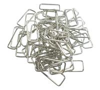 100Pcs Metal Rectangle Rings Buckles Webbing Rings Strap Connectors For Backpacks Accessories 20mm 25mm 32mm 38mm Handbag Chain Attachments
