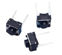 100Pcs Middle 2 pins 6 * 6 * 5 mm Switch Tactile Push Button Switches 6x6x5mm 6 * 6 * 5mm DIP2