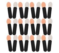 100pcs Mini Black Eyeshadow Stick Brush Single Sided Acrylic Pmma