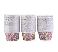 100PCS Mini Cupcake Liners Paper Round Cake Baking Cups Muffin Cases Home Party Wedding (Type 3)