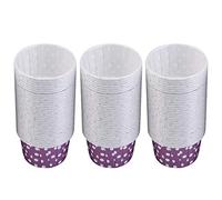 100PCS Mini Cupcake Liners Paper, Round Heat Resistant Cake Molds Food Grade Baking Cups Muffin Cases (03)