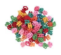 100PCS Mini Hair Claw Clips Cute Colorful Small Hair Clips Clamps Hair Accessories Girls Women