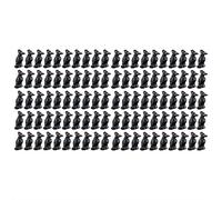 100Pcs Mini Resin Crows,Black Halloween Ravens Figurines,Mini Black Crow Ravens Figurines for Halloween Table Decorations,Tiny Little Crows for Micro Landscape Spooky Scene Decoration