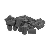 100pcs Mini Roman Pillar Decor 1: 16 Scale Model Building Grey