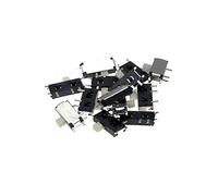100PCS mini smd smt MSK-12C02 toggle switch 7pin 1P2T on/OFF Slide Switches compatible MP3 MP4,White