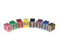 100pcs Mini Square Fuse 20A 30A 40A 50A 60A Set Automotive Car Fuse with Box Assortment Auto Fuse Protected circuits