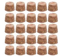 100pcs Mini Tapered Cork Stoppers for Bottles and Jars 0.98 Inch