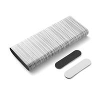 100Pcs Mini Wooden Nail File Disposable Sand Emery Board 6cm Sandpaper Double-Sided Nail Buffer Wood Art File Tool