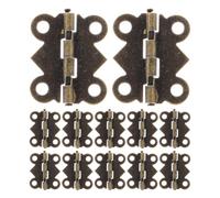 100pcs Miniature Dollhouse Hinge for Doors and Windows, Alloy | Mini Lifelike Decor Piece, Smooth Surface and Comfortable Feel, Compact Shape for Doll House Projects
