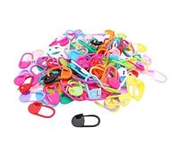 100Pcs Mix Color Knitting Tools Locking Stitch Markers Crochet Latch Marker Pin (50pcs)