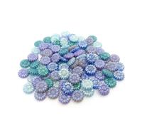 100pcs Mixed Color Glitter Dreamy Aurora Sealing Wax Stamp Beads DIY Envelope Wedding Invitation Scrapbooking Handcraft Decor(Northern Lights)