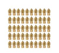 100Pcs MK8 Brass Nozzle 0.2MM .3MM .4MM .5MM .6MM Extruder Head Nozzles For 1.75MM CR10 Anet A8 Ender-3 3D Printer Parts(1.0mm-1.75mm 100pcs)