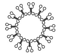 100pcs Mm Black Iron Invisible Hook and Eye Fastener