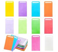 100Pcs Money Envelopes, Coloured Seed Envelopes Self-Adhesive Seed Packets Mini Envelopes Coin Envelopes for Wages, Seeds, Coins, Beads or Stamps(10x6cm/3.9x2.4inch)