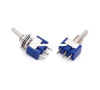 100Pcs MTS-103 3-Pin ON-OFF-ON 6A 125V 3A250VAC Blue Toggle Switches ICXLPMC