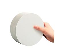 100Pcs Multipurpose Art Paper 300GSM Cotton Pulp Tight to Yellowing for Watercolor Acrylic Fine Texture