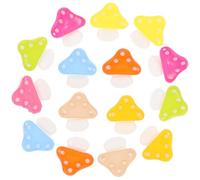 100pcs Mushroom Buttons Cartoon DIY Decorative Fastener Buttons