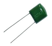 100pcs Mylar Film Capacitor 100V 2A224J 0.22uF 220nF 2A224 5% Polyester Film capacitor MQXFCZUX