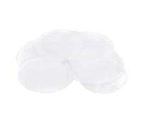 100Pcs Mylar Film Cover Badge Botton Making Machine Components 44 mm, Clear