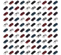 100pcs N Gauge 1:150 Scale Painted Model Cars for Parking Scenery Train Layout Diorama