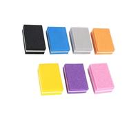 100pcs Nail File 100/180 Disposable Nail Buffer Block Sponge Women Manicure Tool Nail(Black)