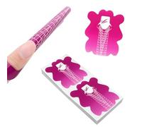 100Pcs Nail Forms Stiletto Sticker for Builder Gel Art Extension, LEA-SHALL
