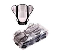 100Pcs Nails Forms for Extensions Manicure Training Supplies Suitable for Different Skill Levels From Novices to Experts Nails Art Templates