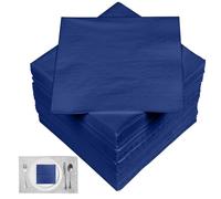 100PCS Napkins Disposable, Safe 2 Ply Cocktail Napkins Paper, 6.5x6.5 Inch Paper for Theme Parties, Birthdays, Gatherings, Buffets..