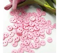 100pcs New 8mm 2 Holes Button/Sewing Lots Mix PT12-Color 10