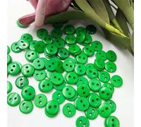 100pcs New 8mm 2 Holes Button/Sewing Lots Mix PT12-Color 4